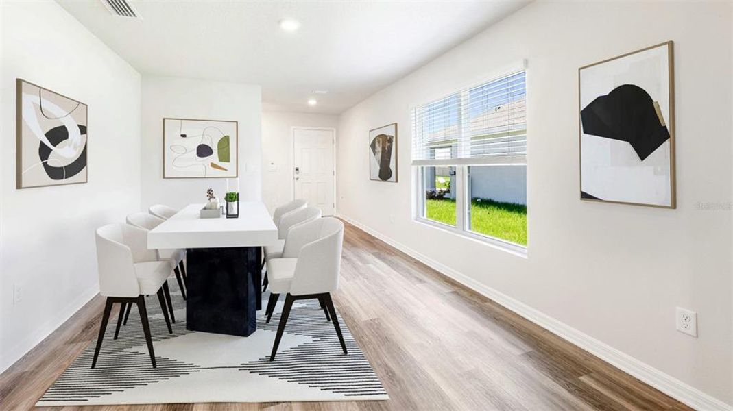 Furnished interior view inside a new home in Bella Lago, Parrish (Image 14).
