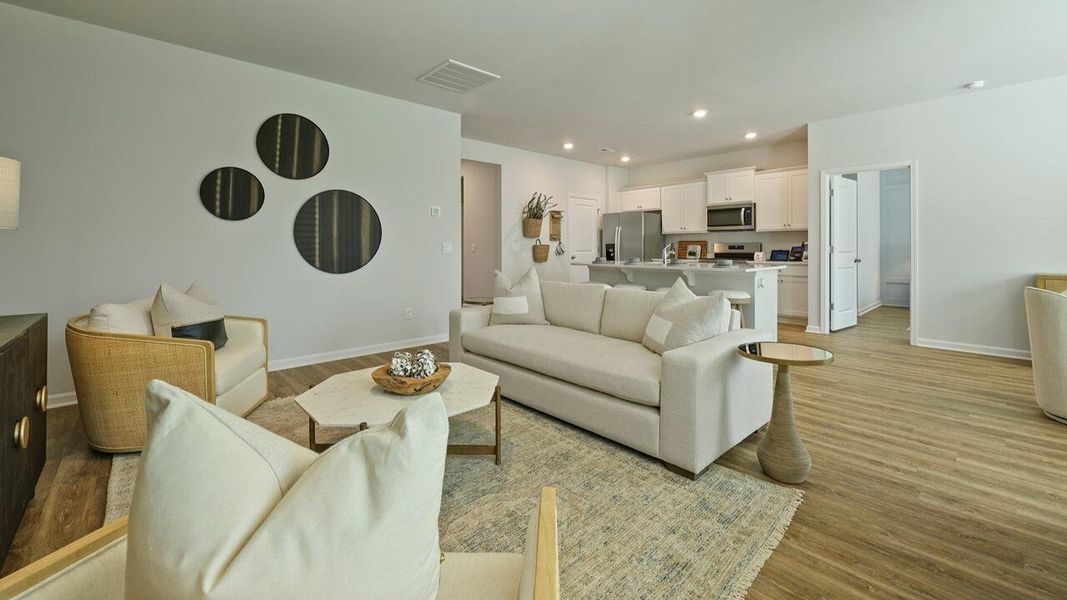 Furnished interior view inside a new home in The Ranch, Holly Hill (Image 14).