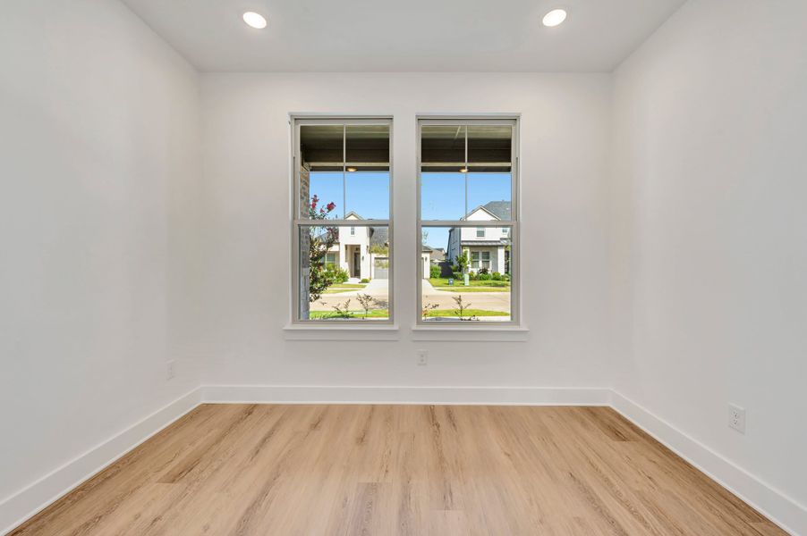 Spacious, unfurnished interior of a new home in Union Park, Little Elm (Image 13). Spacious, unfurnished interior of a new home in Union Park, Little Elm (Image 13).