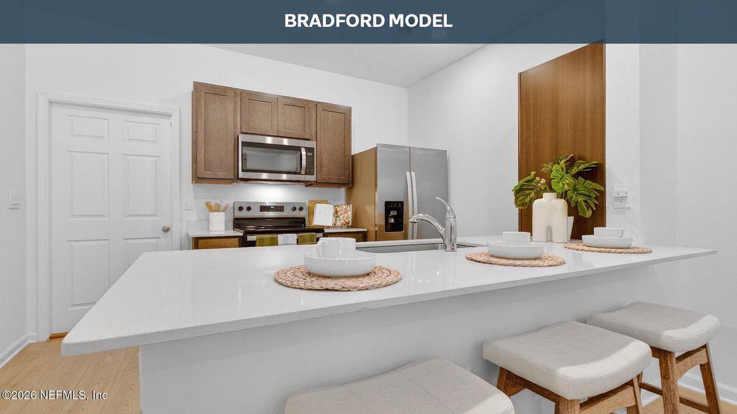 Furnished interior view inside a new home in Liberty Cove, Yulee (Image 6).