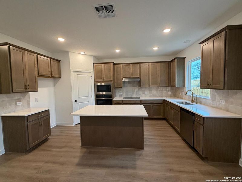 Furnished interior view inside a new home in The Preserve at the Wilder, Adkins (Image 8).