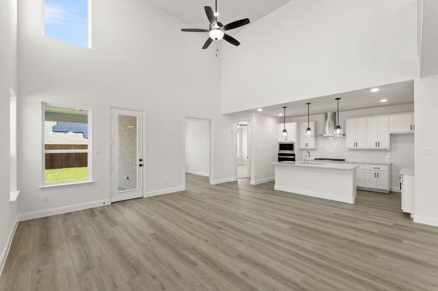 Representative unfurnished interior of a home built from the San Marcos by UnionMain Homes in Elevon, Lavon (Image 20). Representative unfurnished interior of a home built from the San Marcos by UnionMain Homes in Elevon, Lavon (Image 20).