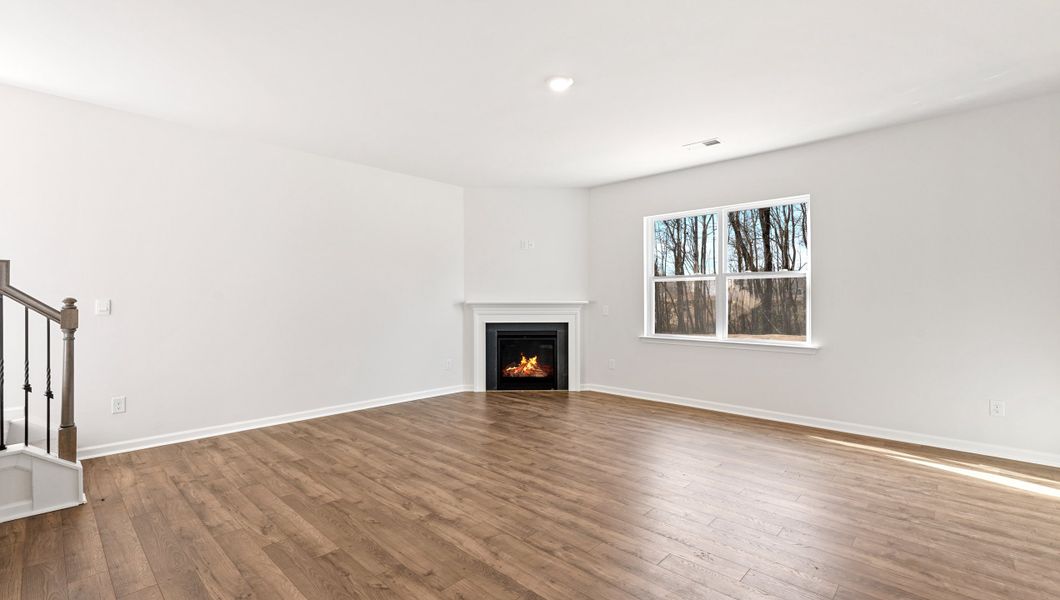 Representative unfurnished interior of a home built from the Wilmington by D.R. Horton in Forest Brook, Easley (Image 17).