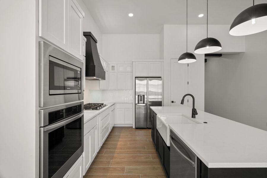 Furnished interior view inside a new home in Gateway Estates, El Paso (Image 8). Furnished interior view inside a new home in Gateway Estates, El Paso (Image 8).