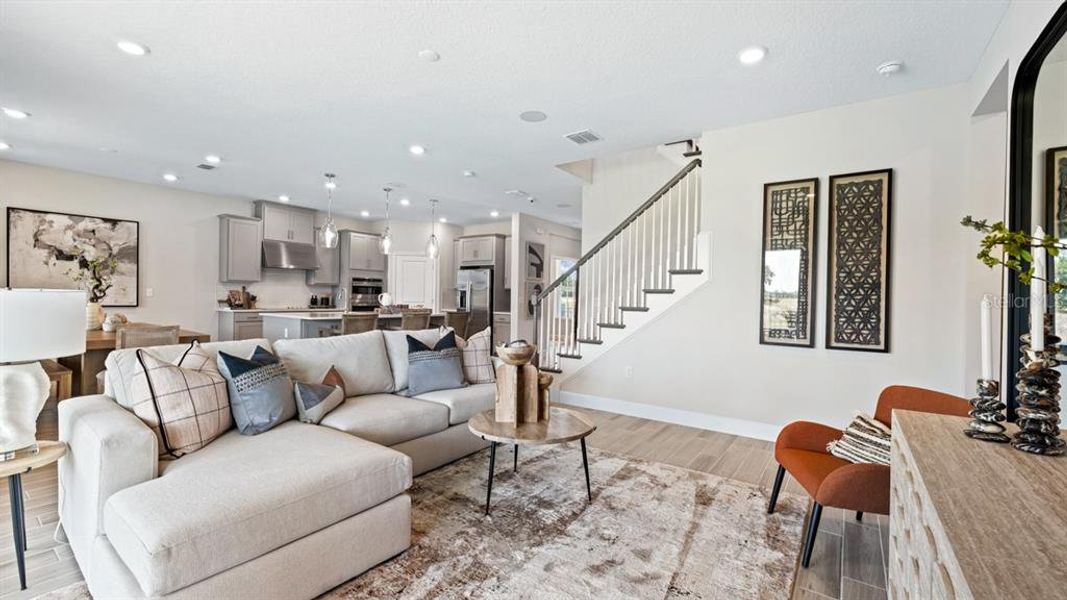 Furnished interior view inside a new home in Firethorn, Parrish (Image 31). Furnished interior view inside a new home in Firethorn, Parrish (Image 31).