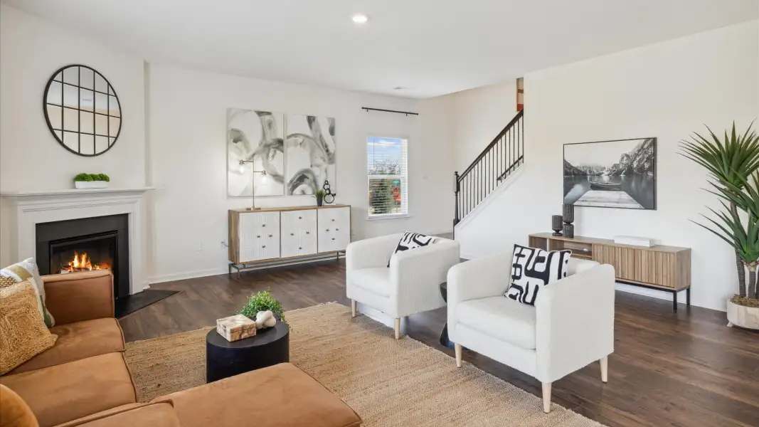 Furnished interior view inside a new home in Thompson Creek, Corryton (Image 5).