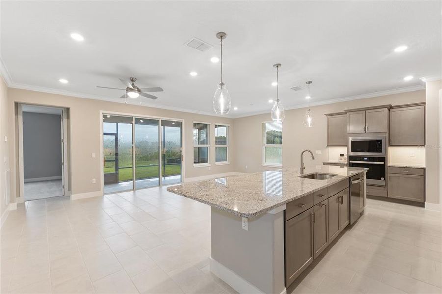Furnished interior view inside a new home in , Ocala (Image 5).