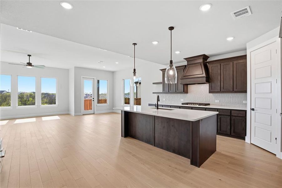 Furnished interior view inside a new home in Talon Hills, Fort Worth (Image 14).