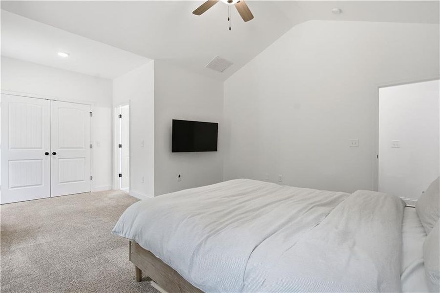 Furnished interior view inside a new home in , Douglasville (Image 9).