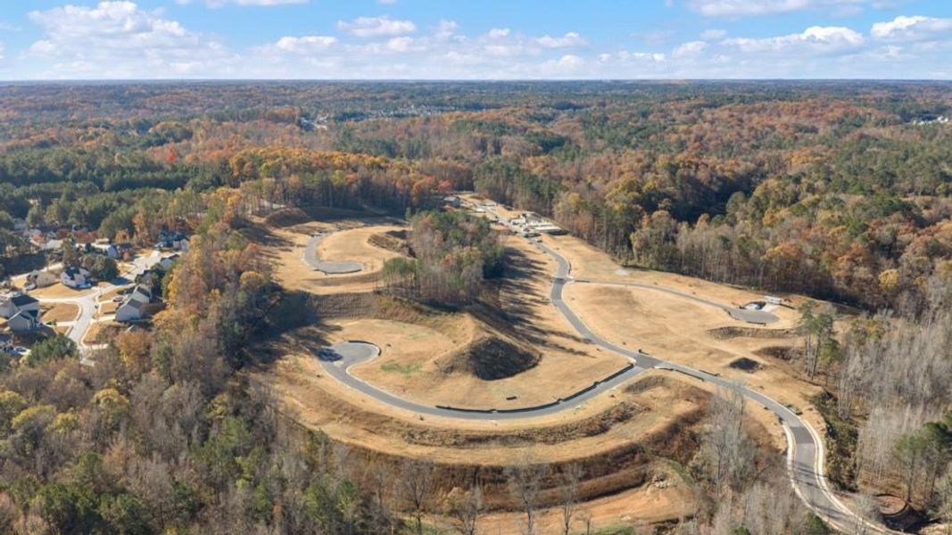 Site preparation for new homesites in South Wind, Union City (Image 26).