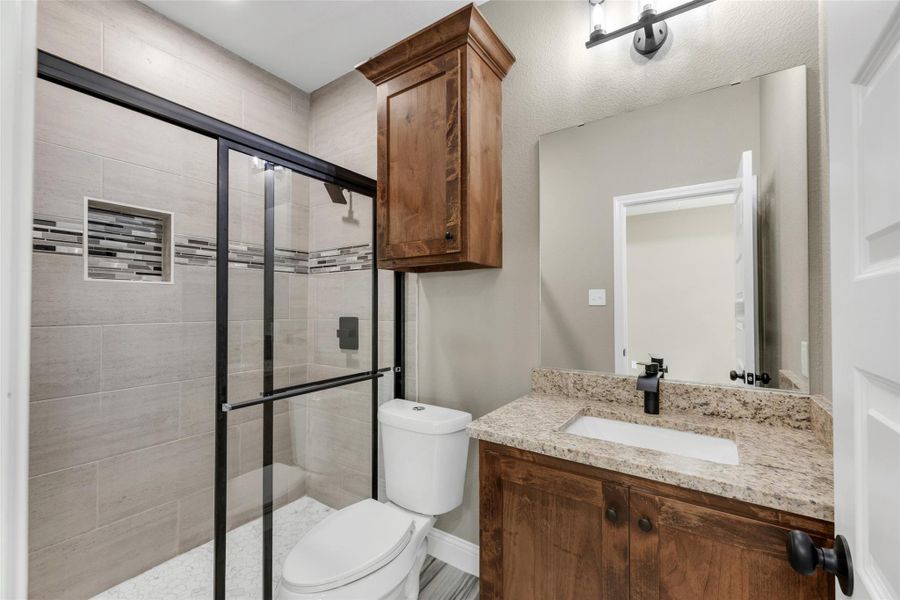 Furnished interior view inside a new home in , Navasota (Image 6).