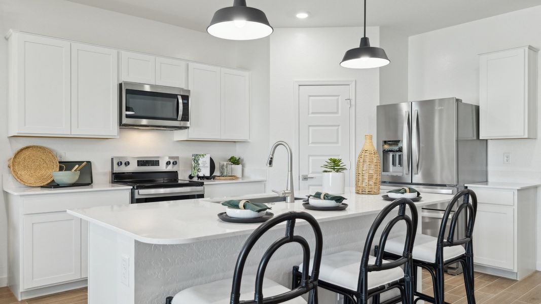Furnished interior view inside a new home in Del Rio Ranch, Avondale (Image 7).
