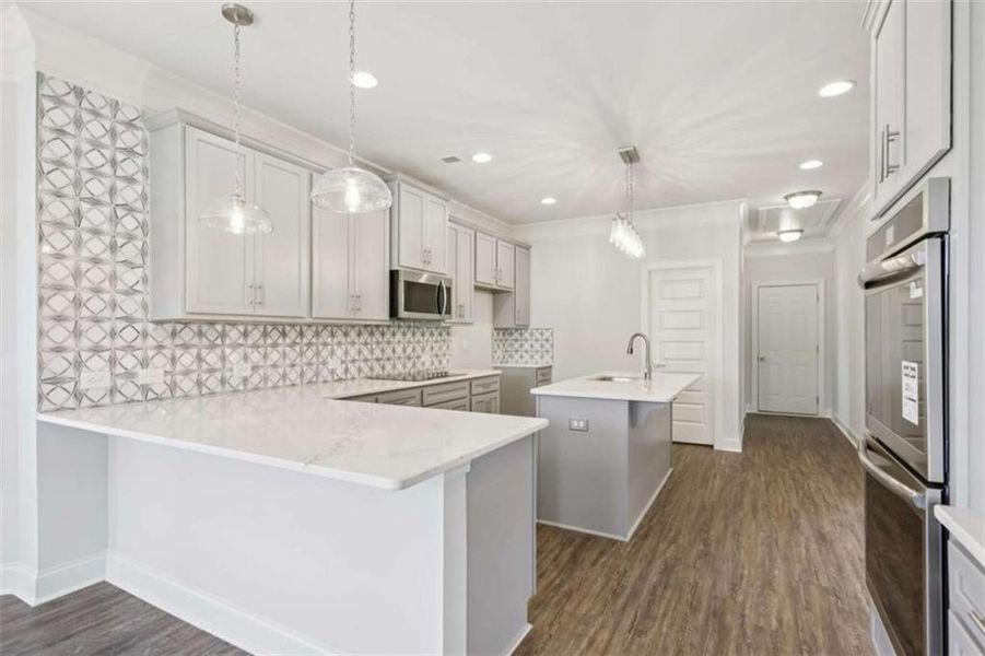 Furnished interior view inside a new home in , Conyers (Image 13). Furnished interior view inside a new home in , Conyers (Image 13).