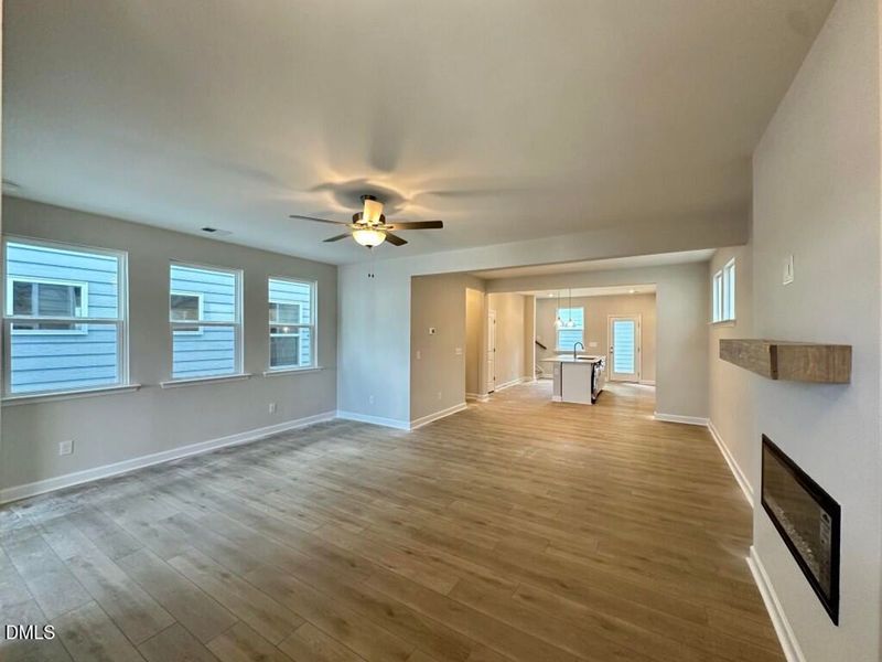Spacious, unfurnished interior of a new home in Forestville Yard, Knightdale (Image 8).