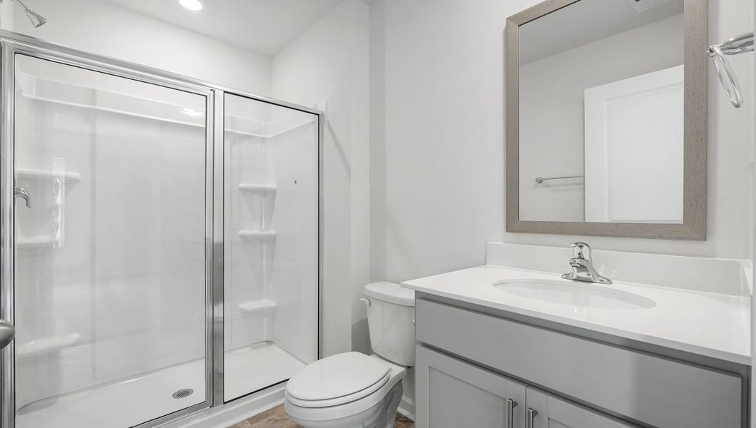 Representative furnished interior of a home built from the SANFORD by D.R. Horton in Stone Creek, Clinton (Image 9).