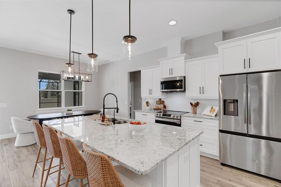 Furnished interior view inside a new home in , Lakeland (Image 12).