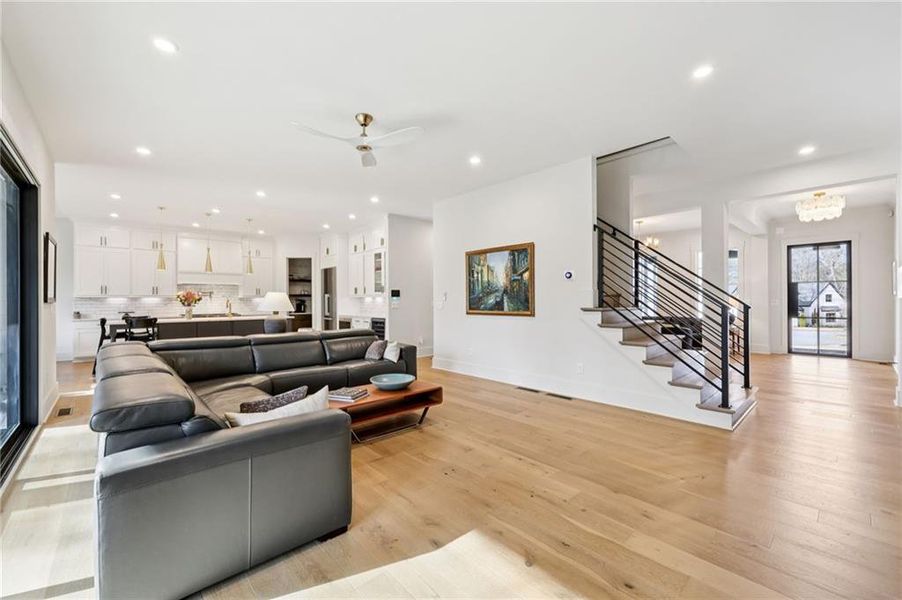 Furnished interior view inside a new home in , Roswell (Image 15). Furnished interior view inside a new home in , Roswell (Image 15).