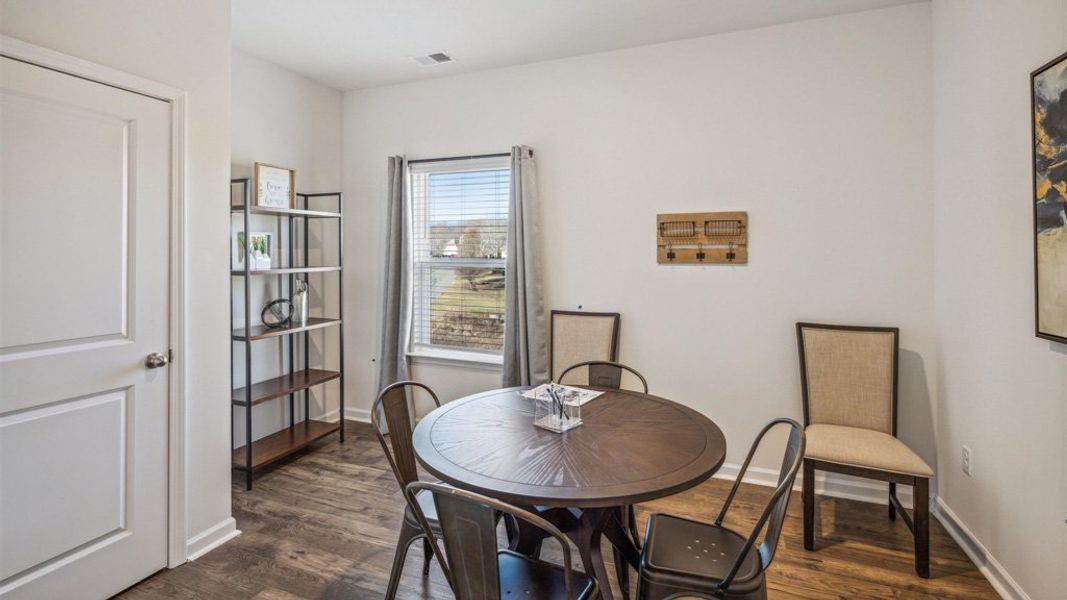 Furnished interior view inside a new home in Keebler Meadows, Johnson City (Image 8).