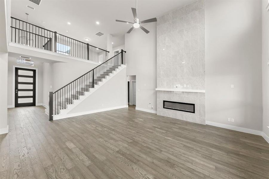 Spacious, unfurnished interior of a new home in Sutton Fields, Celina (Image 27).