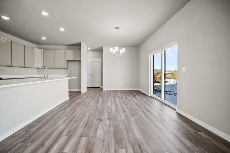 Spacious, unfurnished interior of a new home in The Glen-12, Colorado Springs (Image 15). Spacious, unfurnished interior of a new home in The Glen-12, Colorado Springs (Image 15).