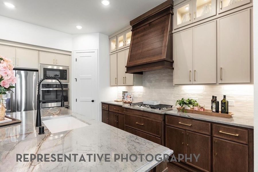 Furnished interior view inside a new home in Jordan Ranch, Fulshear (Image 28).