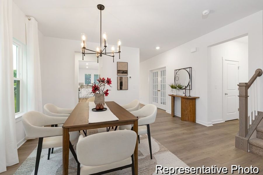 Furnished interior view inside a new home in Reeves Crossing, St. George (Image 6).