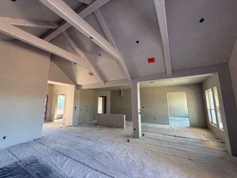 In-progress construction of a new home in , Georgetown, TX (Image 12).