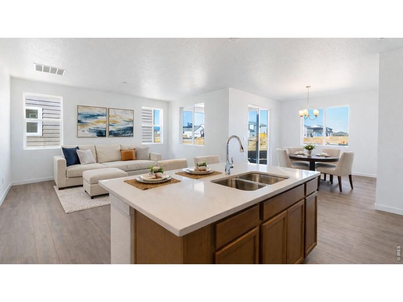 Furnished interior view inside a new home in Trevenna, Windsor (Image 8).