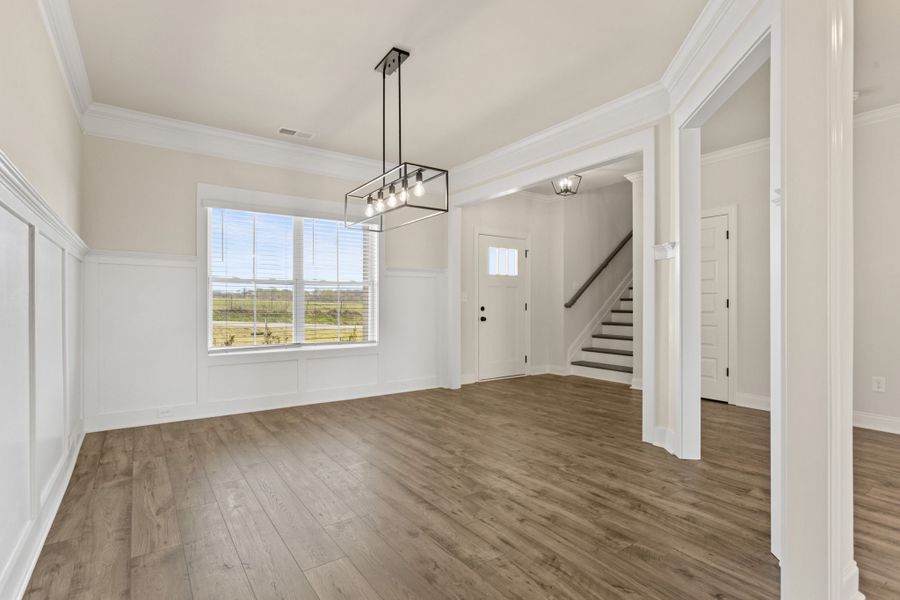 Spacious, unfurnished interior of a new home in Cherokee Knoll, Williamston (Image 15).