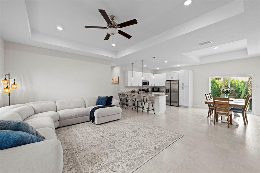 Furnished interior view inside a new home in , North Port (Image 12).
