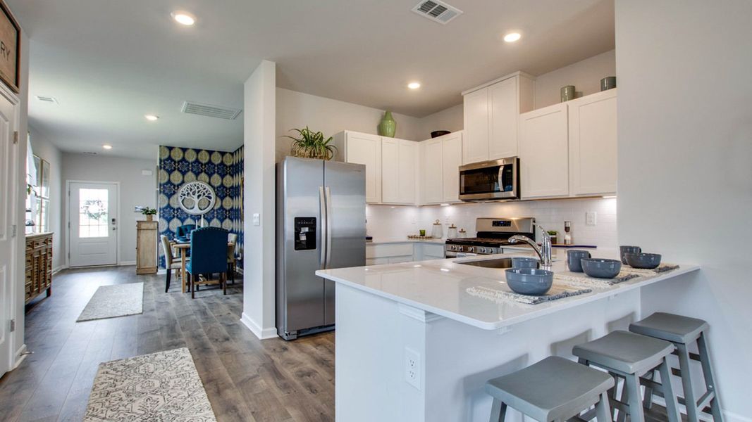 Furnished interior view inside a new home in Legacy Farms, White House (Image 6).