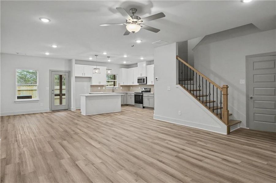 Spacious, unfurnished interior of a new home in , Norcross (Image 19). Spacious, unfurnished interior of a new home in , Norcross (Image 19).
