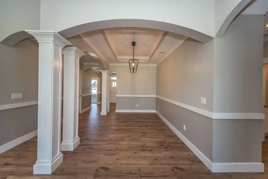 Representative unfurnished interior of a home built from the Beaumont Elite by Enchanted Homes in Smokey Hills, Campobello (Image 38).