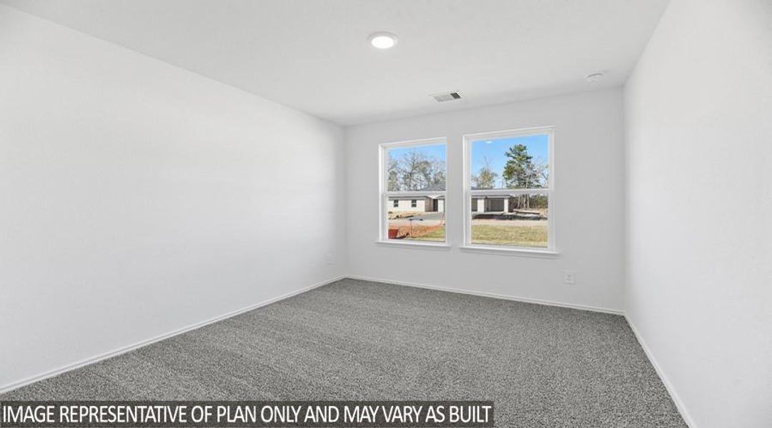 Spacious, unfurnished interior of a new home in Williams Reserve East, Conroe (Image 11).