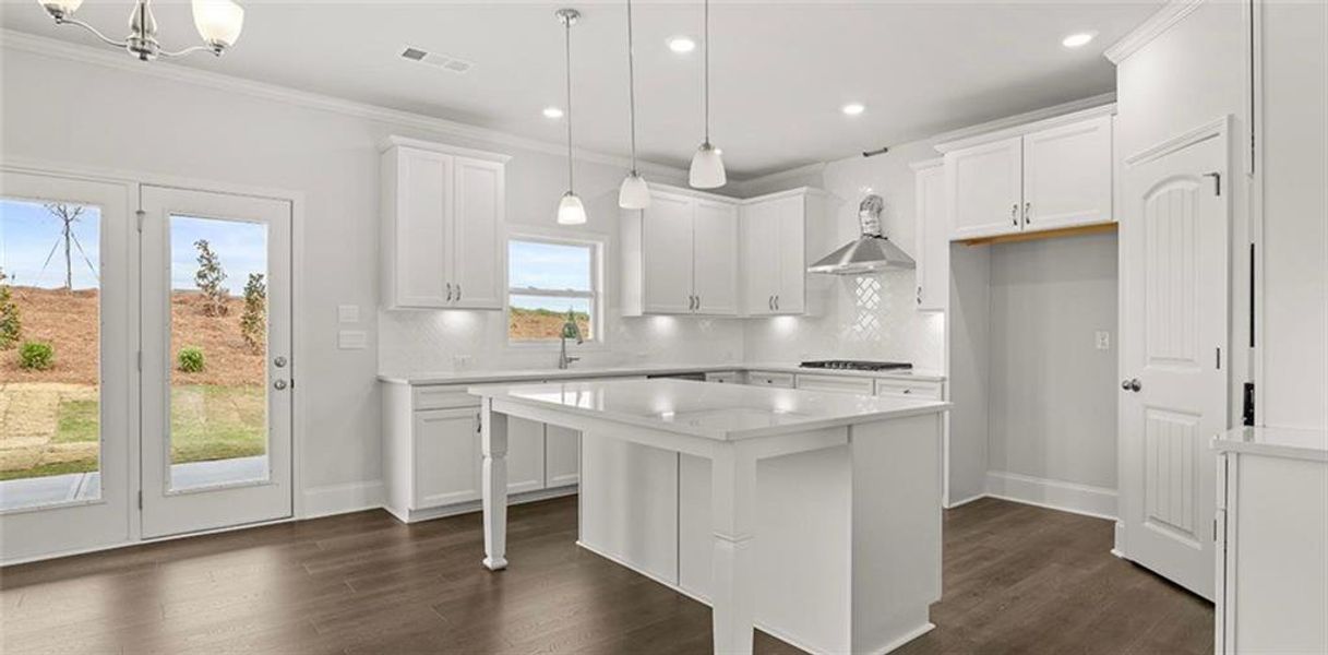 Furnished interior view inside a new home in , Cumming (Image 30).