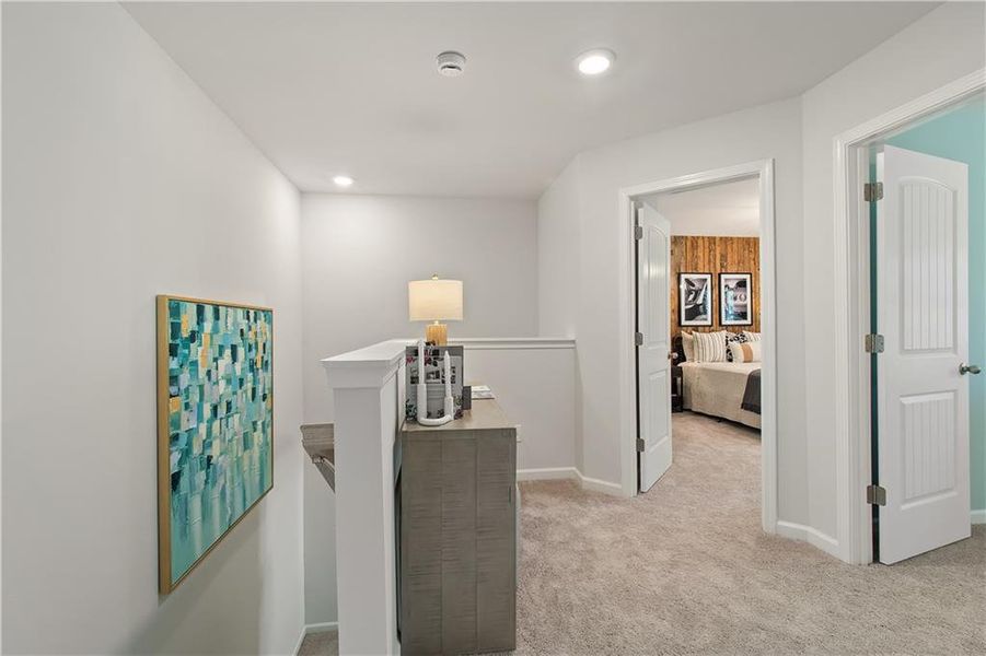 Furnished interior view inside a new home in Diamante, Stockbridge (Image 7).