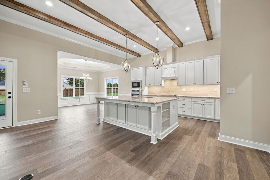 Furnished interior view inside a new home in Laurel Oaks, Greenville (Image 7).