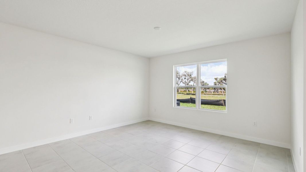 Representative furnished interior of a home built from the Baker by DRB Homes in Hamilton Bluff, Haines City (Image 8).