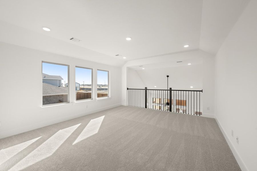 Spacious, unfurnished interior of a new home in The Meadows, Denton (Image 18). Spacious, unfurnished interior of a new home in The Meadows, Denton (Image 18).