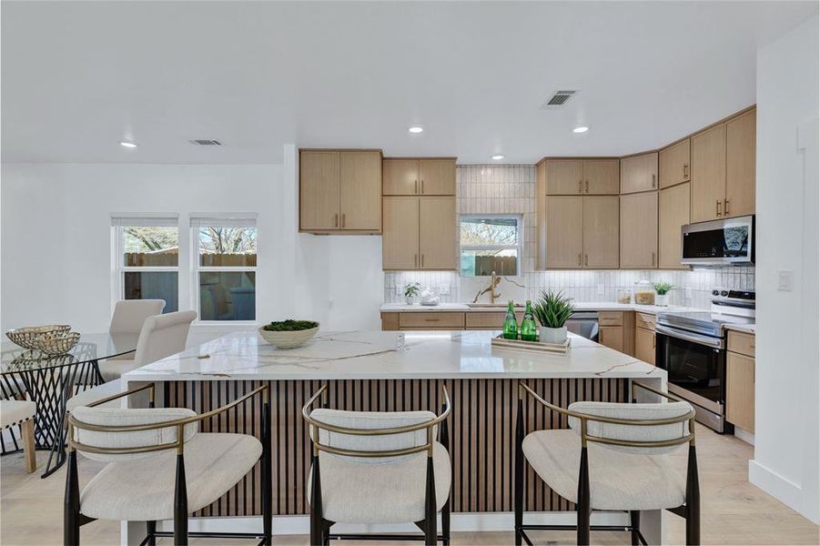 Furnished interior view inside a new home in , McKinney (Image 15).