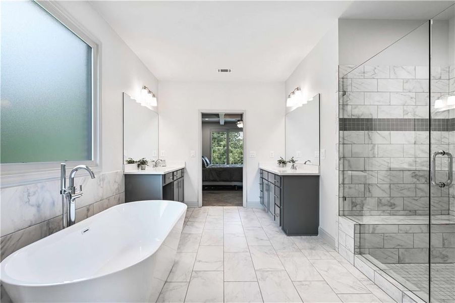 Furnished interior view inside a new home in , Auburn (Image 9).