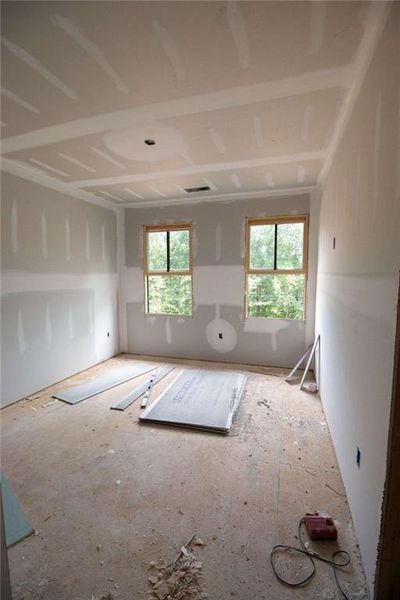 In-progress construction of a new home in , Monroe, GA (Image 28).