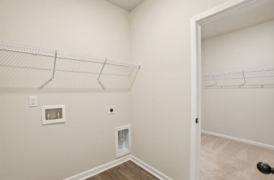 Representative unfurnished interior of a home built from the Magnolia Select M by McGuinn Homes in Broadway Lake, Anderson (Image 30).