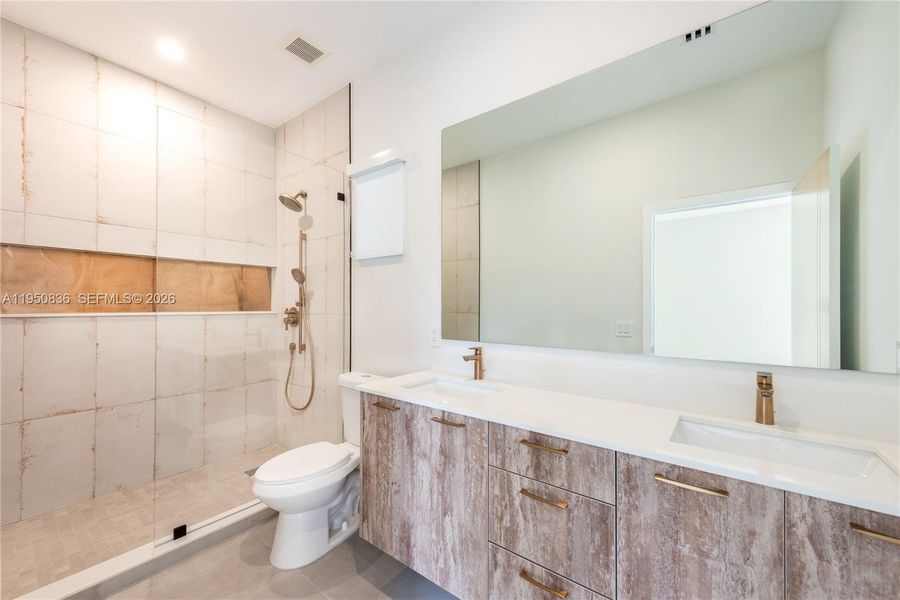 Furnished interior view inside a new home in , Miami (Image 6). Furnished interior view inside a new home in , Miami (Image 6).