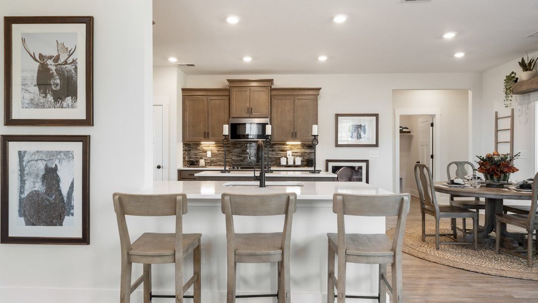 Kitchen of The Sutherland Design by DRB Homes