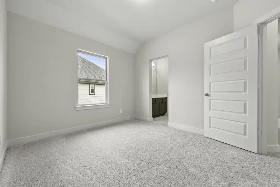 Spacious, unfurnished interior of a new home in Harvest Green, Richmond (Image 24). Spacious, unfurnished interior of a new home in Harvest Green, Richmond (Image 24).