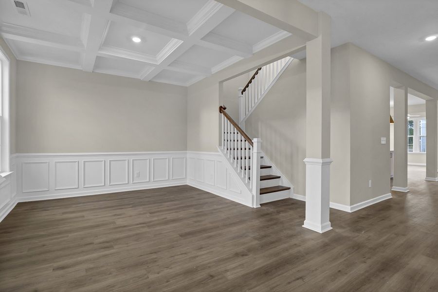 Spacious, unfurnished interior of a new home in Grand Park, Leland (Image 17).