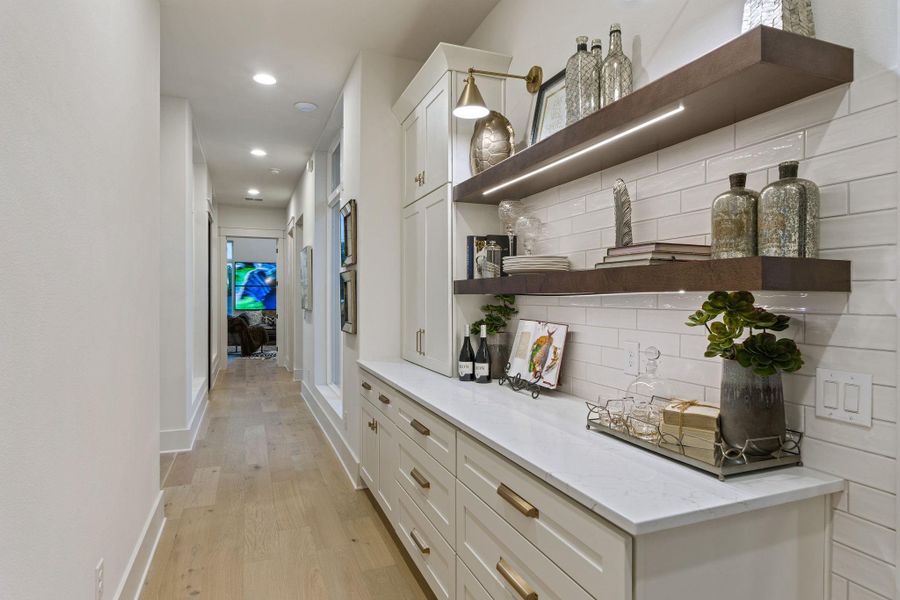 Furnished interior view inside a new home in , Johnson City (Image 7).