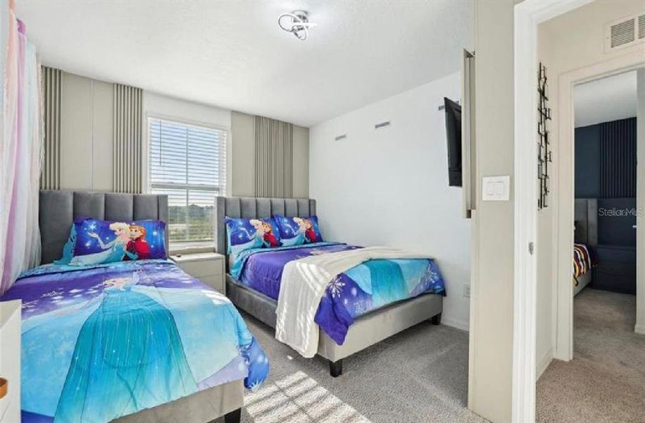 Furnished interior view inside a new home in , Davenport (Image 29).