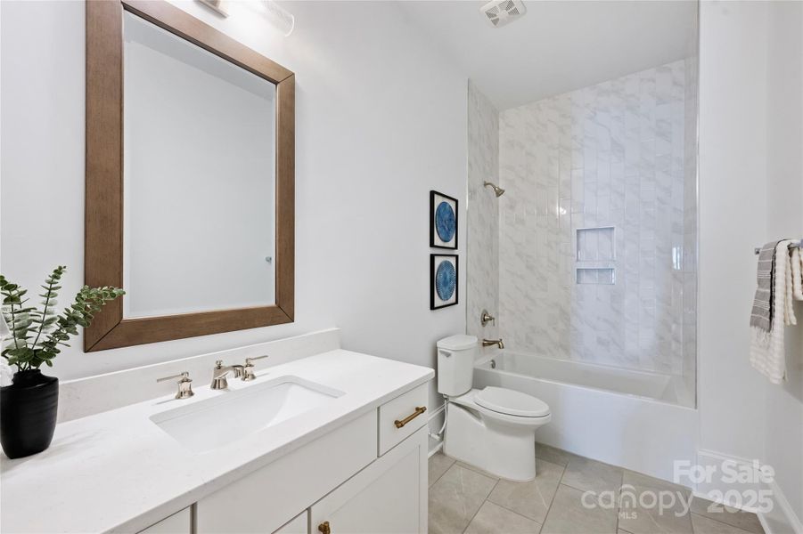 Furnished interior view inside a new home in , Charlotte (Image 8).